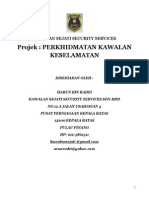 Rancangan Perniagaan Syarikat Kawalan Keselamatan Sejati Kursus Air Keroh