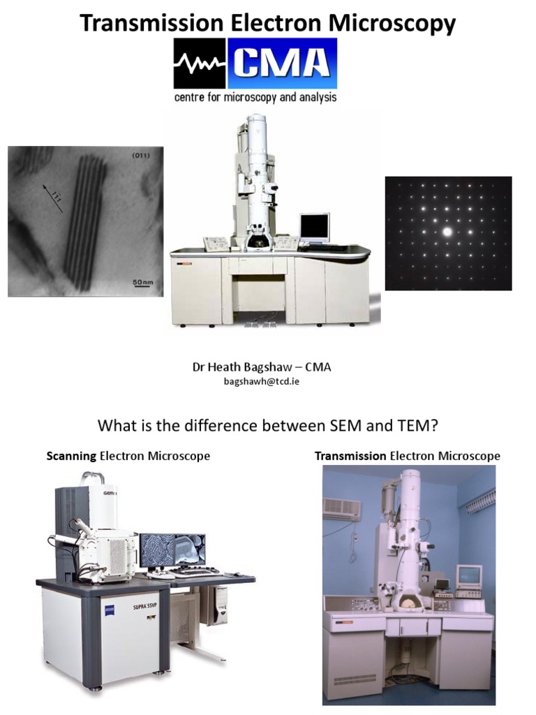 TEM vs SEM: Key Differences Explained | PDF | Transmission Electron ...
