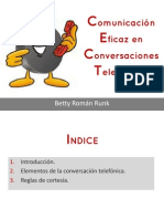 Comunicacion Telefonica Eficaz