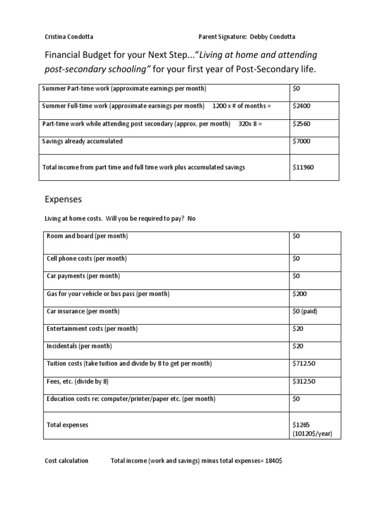 Budget 3 | PDF | Finance & Money Management