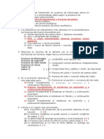 Solucionario de Preguntas de Traumatologia - Cirugia II-2009