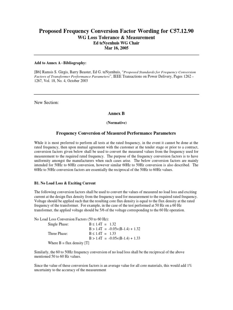 C57 12 90wordingchangeproposal Freqconversion Transformer
