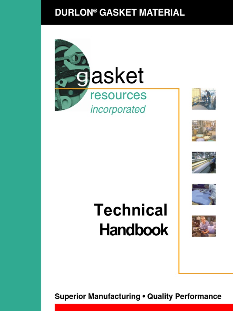 Neoprene Gasket y and M Value GriDurlontechnicalhandbook PDF Nut