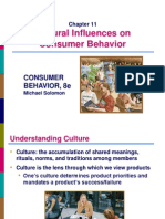Cultural Influences on Consumer Behavior Chapter