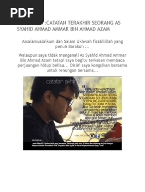 Ahmad Ammar Pdf