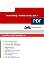 Petrol Pump Solution On Tally - ERP 9