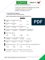 Subiect Si Barem Matematica EtapaII ClasaIV 13-14 PDF