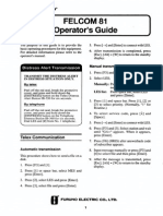 Felcom 81 Operator's Guide
