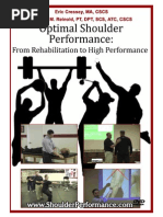 Optimal Shoulder Performance - Cressey Reinold