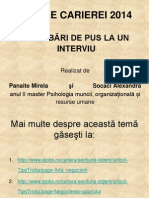 Ce Intrebari Sa Pui Sau Nu La Interviu