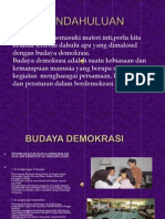 Budaya Demokrasi