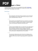 Megger Testing for 3-Phase Motors | PDF | Voltage | Insulator (Electricity)