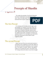(Ebook - Martial Arts) The Ten Precepts of A Shaolin Fighter