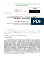Ac Conductivity Study of Polyaniline Nicufe2o3 Composites
