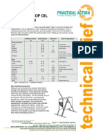 Principles of Plant Oil Extraction