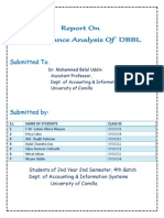 Performence Analysis of DBBL