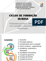 Ciclos Progressivos de Aprendizagens