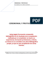 Apuntes Ceremonial y Protocolo