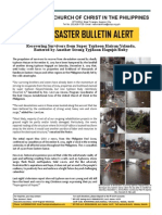 Disaster Bulletin Alert: United Church of Christ in The Philippines