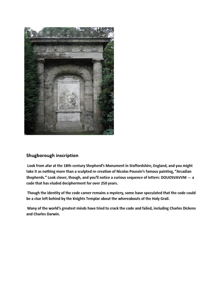 Unsolved Codes and Inscriptions | PDF | Writing | Archaeology