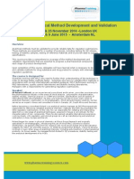 HPLC Analytical Method Development Validation