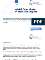 Global Industrial Color Sorter 2014 Market Research Report