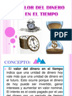 Valor Del Dinero en El Tiempo