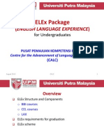 Elex Package: (English Language Experience)