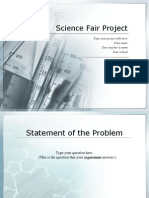 science fair powerpoint