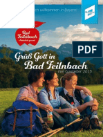 Gastgeberverzeichnis Bad Feilnbach 2015
