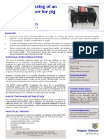 PR 100 Calibration Testing of an Ammonia Sensor for Pig Buildings