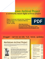 A Community Based Digital Archives Project