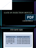 Gate in Injection Mould: Seminar by