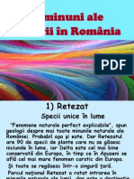 7 Minuni Ale Naturii in Romania