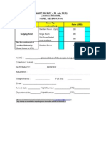 Hotel Reservation Form