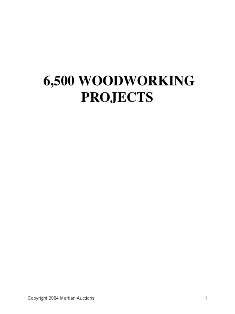 Projetos De Marcenaria Para Iniciantes