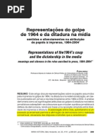 Representação do Golpe de 1964 e da ditadura na mídia