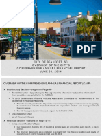 City of Beaufort Comprehensive Annual Financial Report Overview