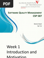 CSP 587 Week 1 - Intro and Motivation