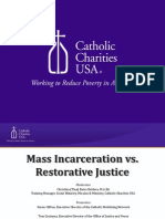 Mass Incarceration vs. Restorative Justice