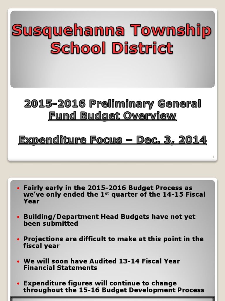 2015-2016 Budget Development Overview | PDF | Property Tax | Euro