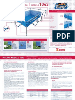 Instructivo de Armado de Pileta Pelopincho 1043