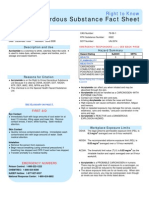 Hazardous Substance Fact Sheet: Right To Know