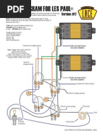 Wiring Diagram For Les Paul: Version #2