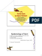 Kursus Penyegaran Luka Bakar