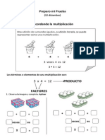 Recordando La Multiplicación 