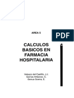 Calculos Basicos en Farmacia Hospitalaria PDF