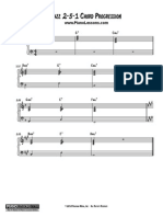 Jazz 2 5 1 Chord Progression PDF