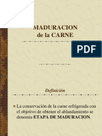 Enzimas Maduracion de La Carne