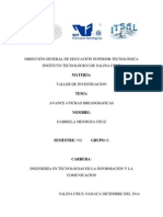 Avance 4. Fichas Bibliograficas PDF